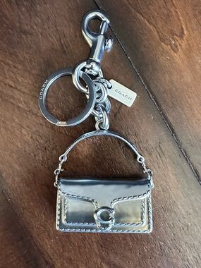 Coach Tabby Bag Charm Keychain NWOT